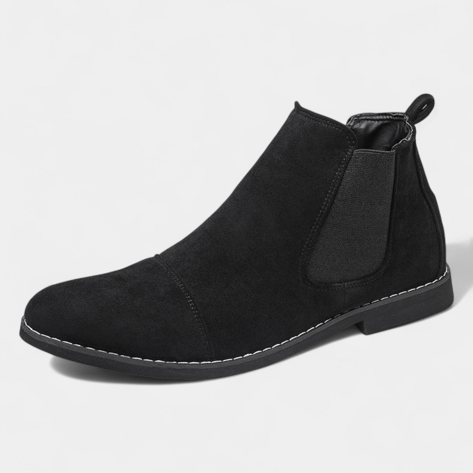 Riche | Bottines Chelsea homme en daim – élégance intemporelle du quotidien
