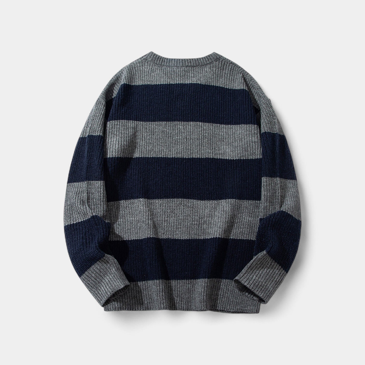 Riche | Pull homme laine col rond – maille raffinée décontractée