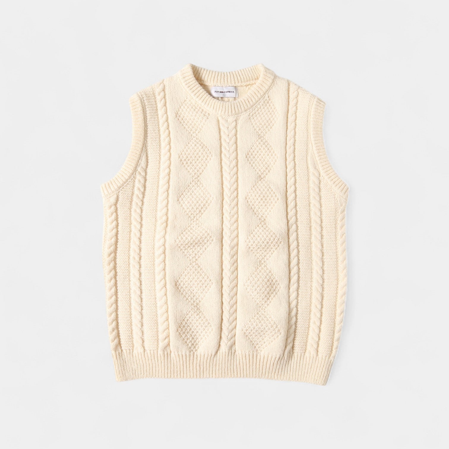 Riche | Pull homme maille torsadée - Boutons quart coupe raffinée