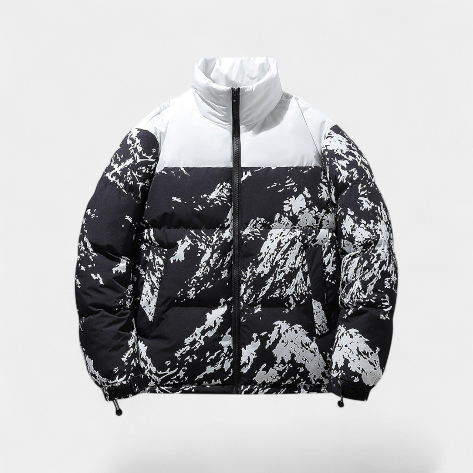 Riche | Doudoune Homme Coton Matelassée – Épais Chaud Minimaliste