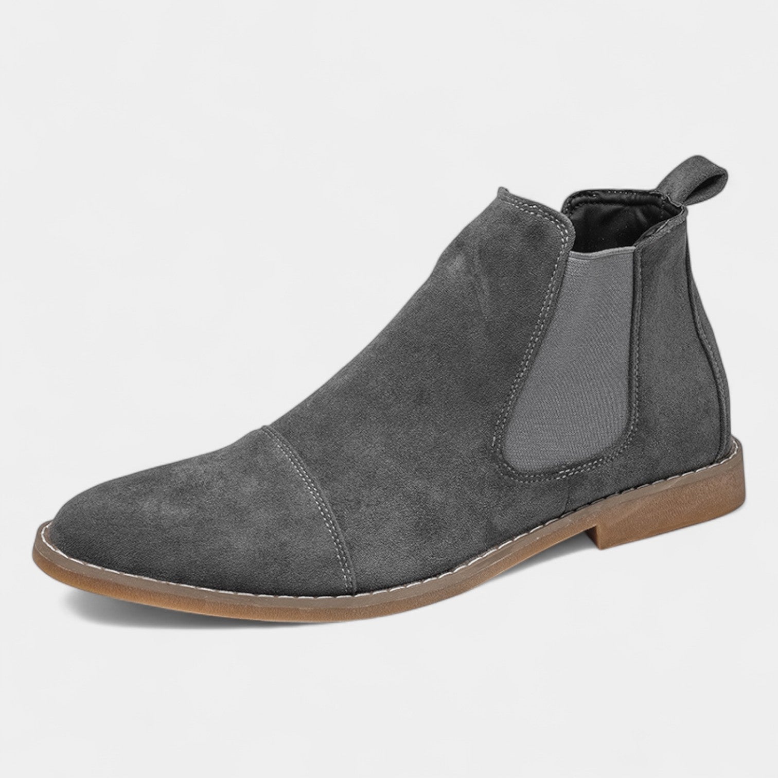 Riche | Bottines Chelsea homme en daim – élégance intemporelle du quotidien