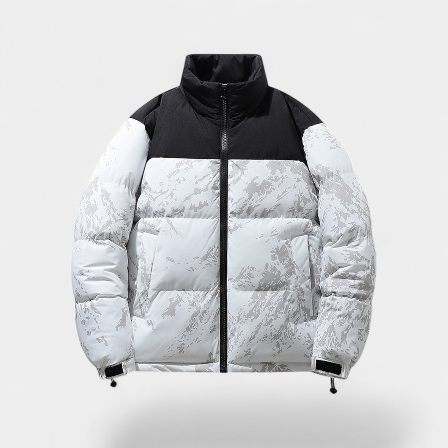 Riche | Doudoune Homme Coton Matelassée – Épais Chaud Minimaliste