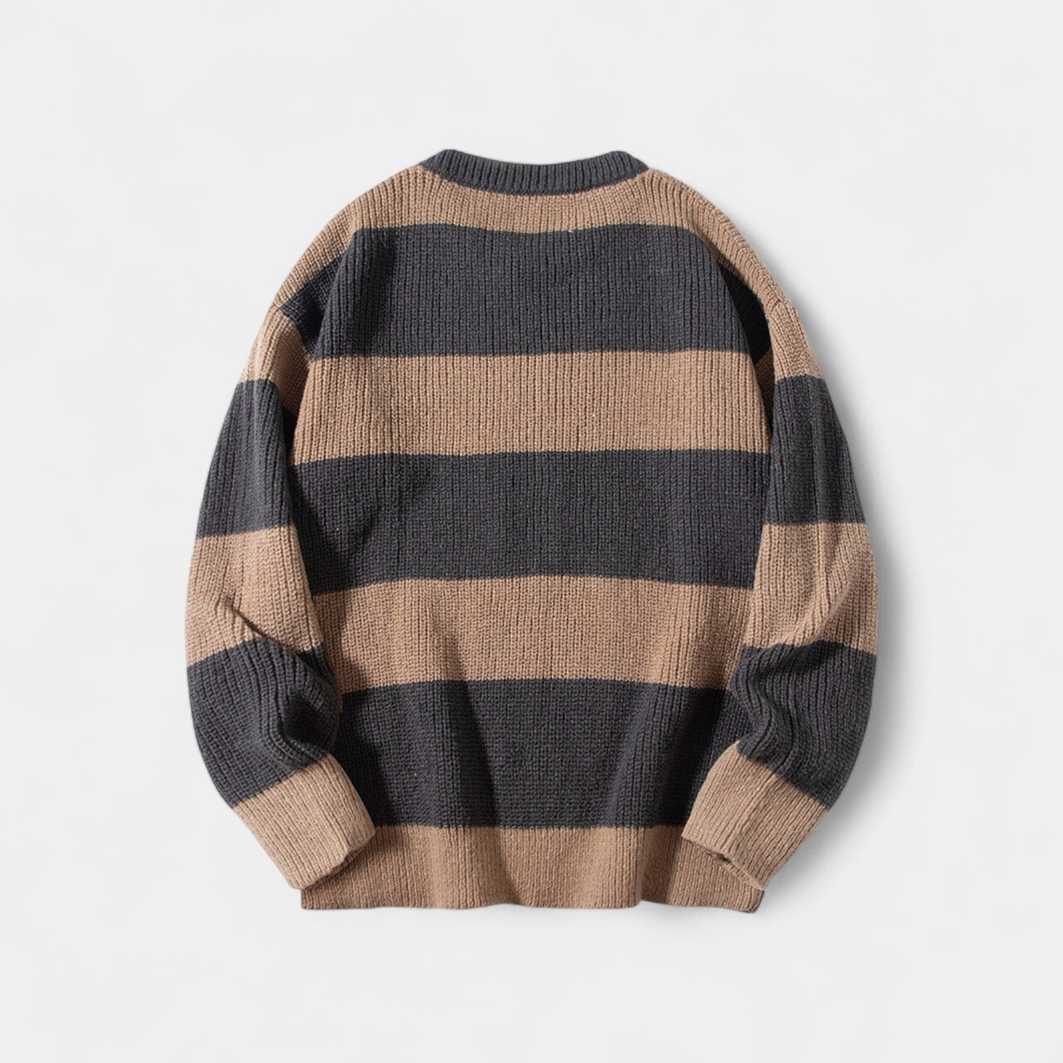 Riche | Pull homme laine col rond – maille raffinée décontractée