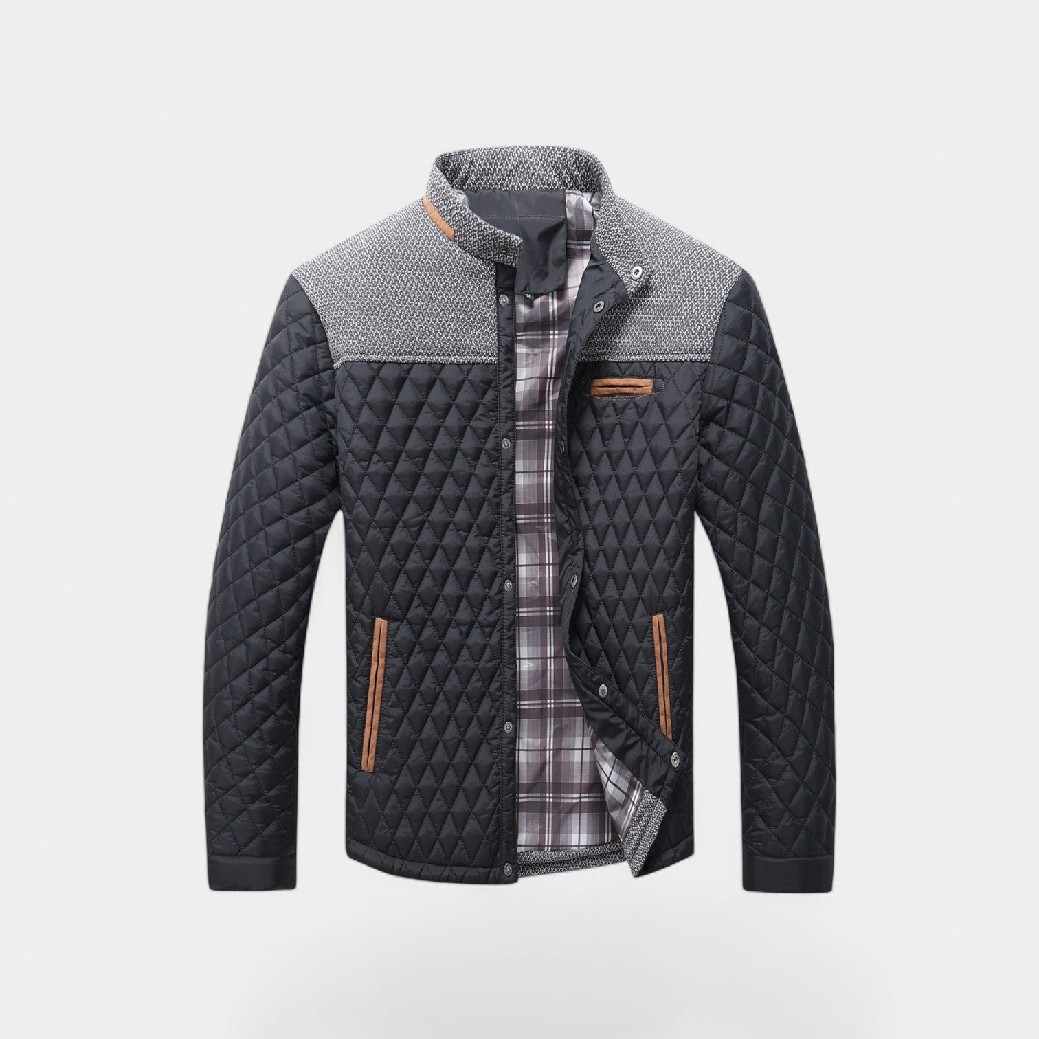 Riche | Veste matelassée homme shell léger - outerwear urbain minimaliste