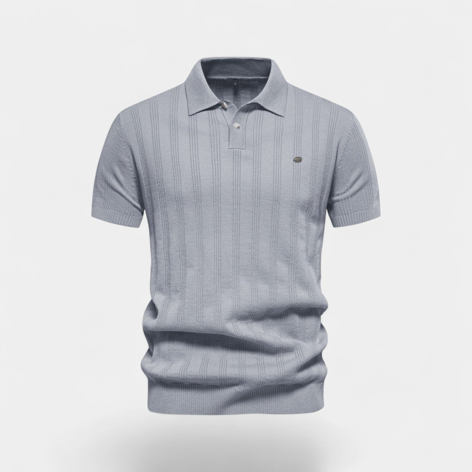 Riche | Polo homme viscose manches courtes – Coupe casual raffinée