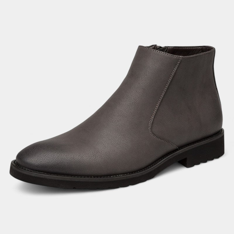 Riche | Bottes Hautes Homme Cuir – Classique Britannique Quotidien