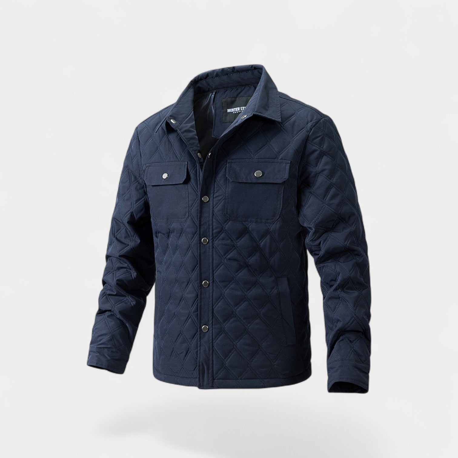 Riche | Veste Matelassée Homme Coton – Outerwear Classique Tailorisé