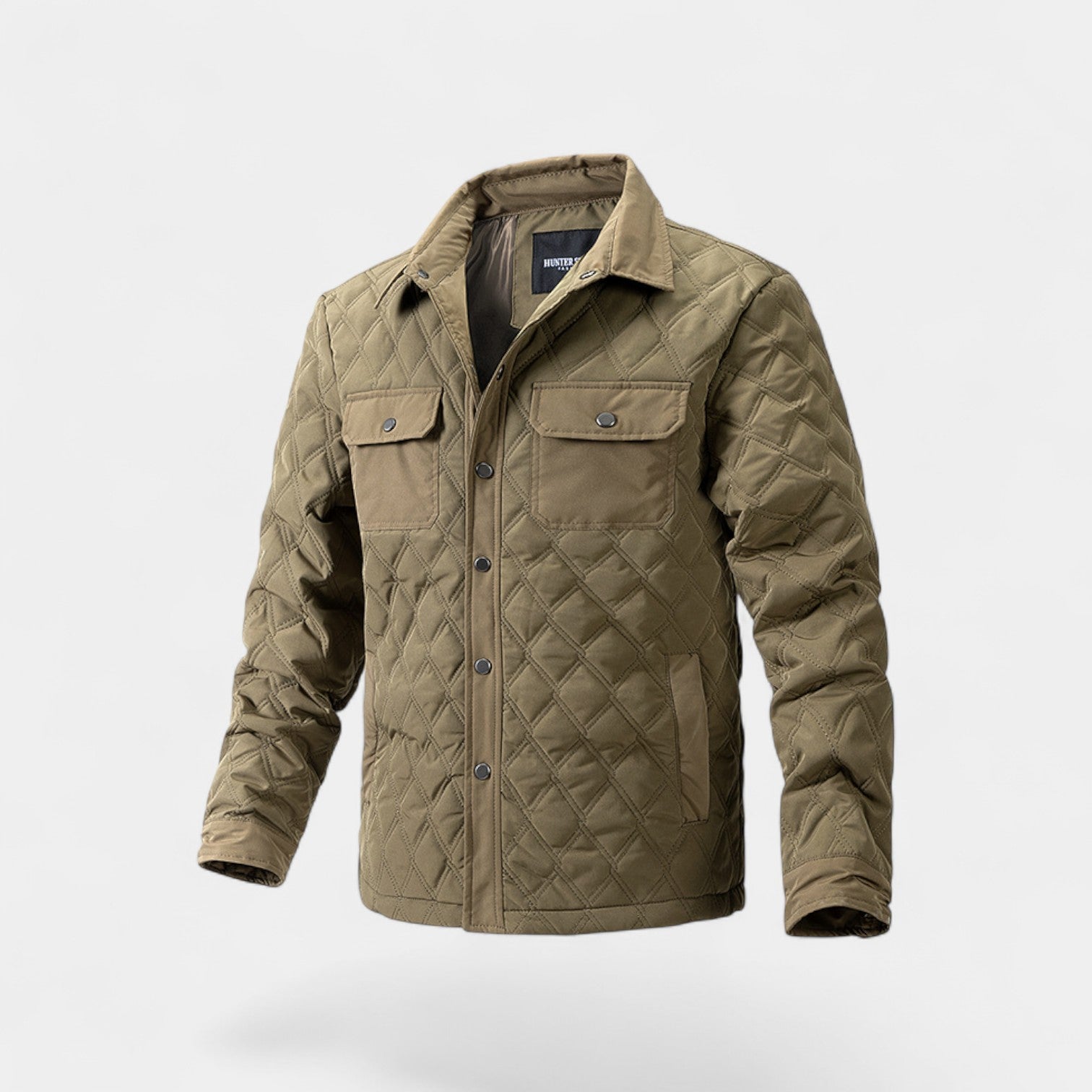 Riche | Veste Matelassée Homme Coton – Outerwear Classique Tailorisé