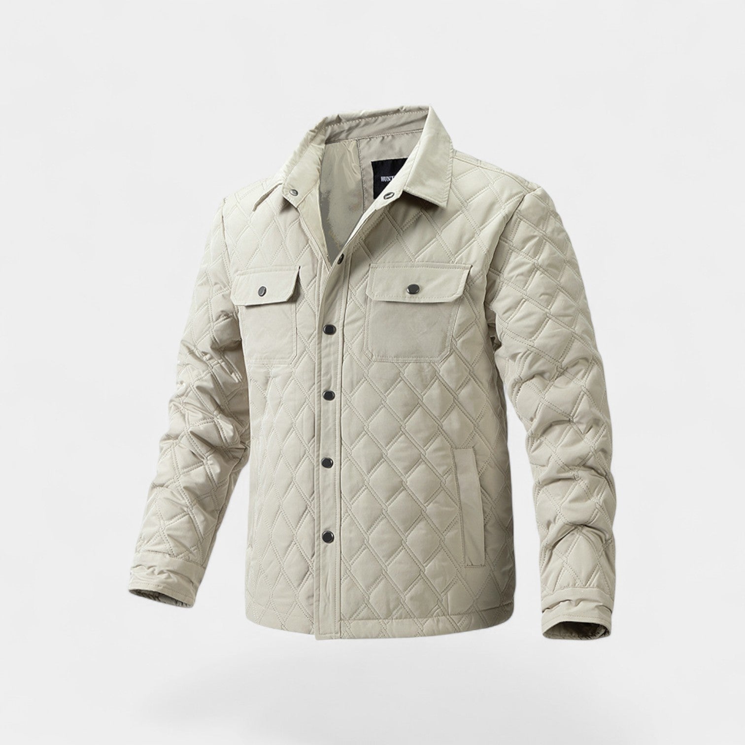 Riche | Veste Matelassée Homme Coton – Outerwear Classique Tailorisé