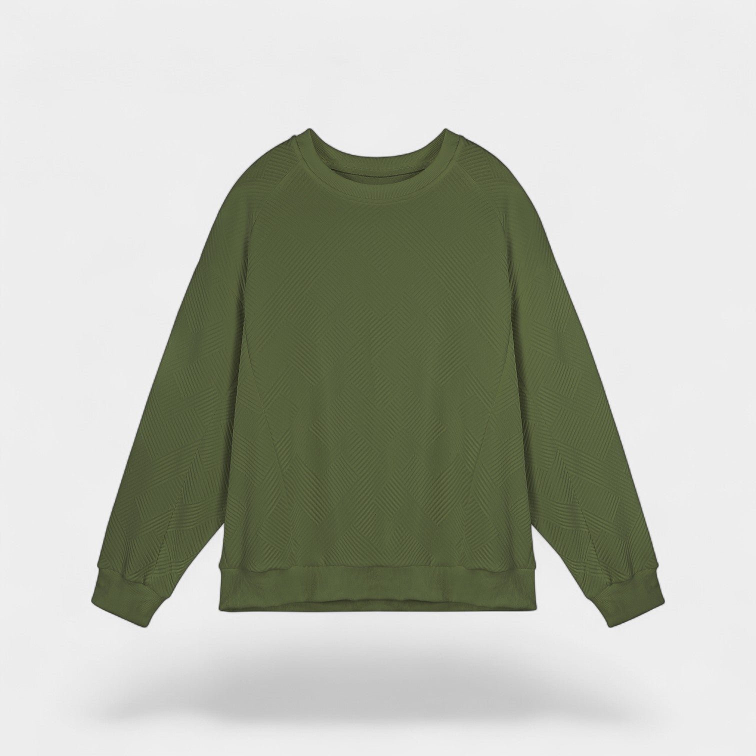 Riche | Pull homme jacquard twill – coupe décontractée