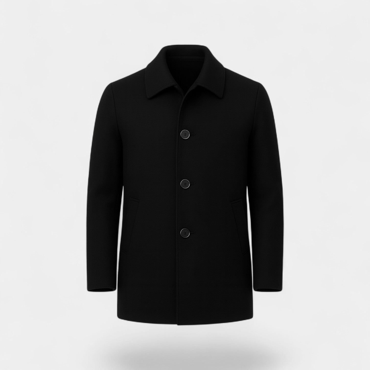 Riche | Manteau trench homme laine mérinos – élégance intemporelle