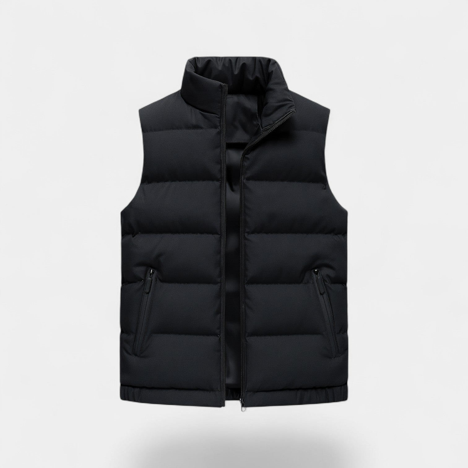 Riche | Gilet sans manches homme coupe ajustée matelassé