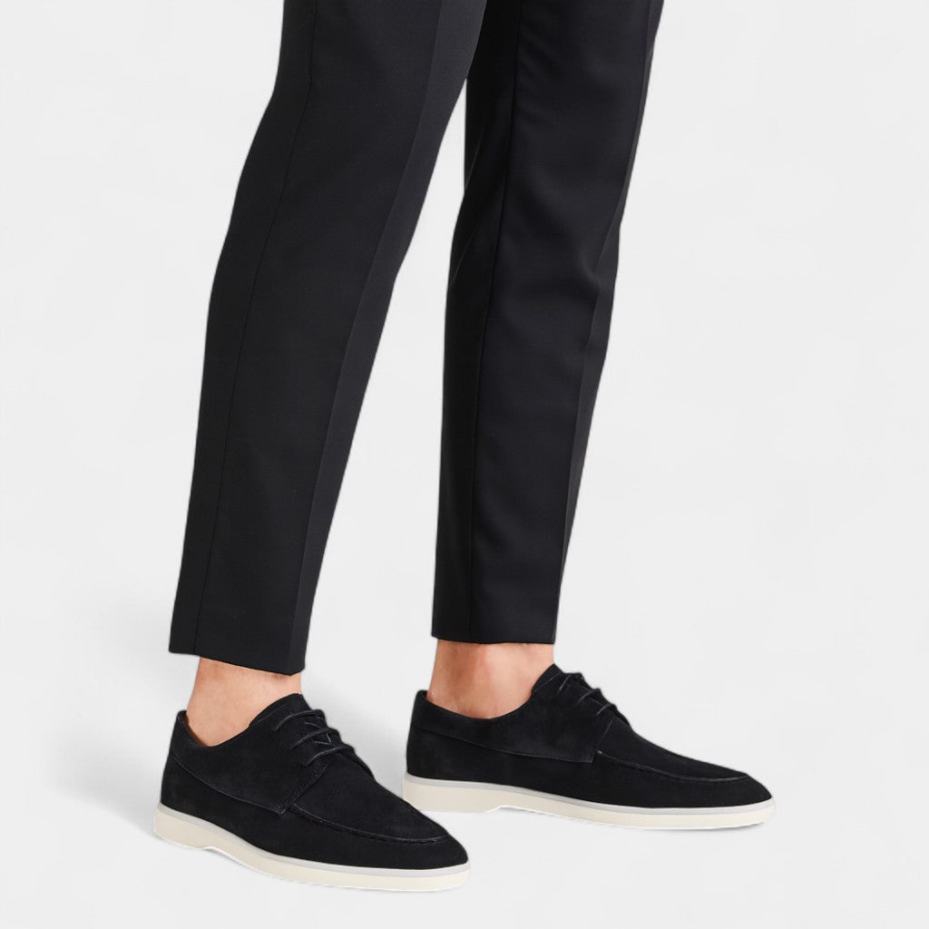 Riche | Mocassins homme en daim à lacets – Style décontracté quotidien