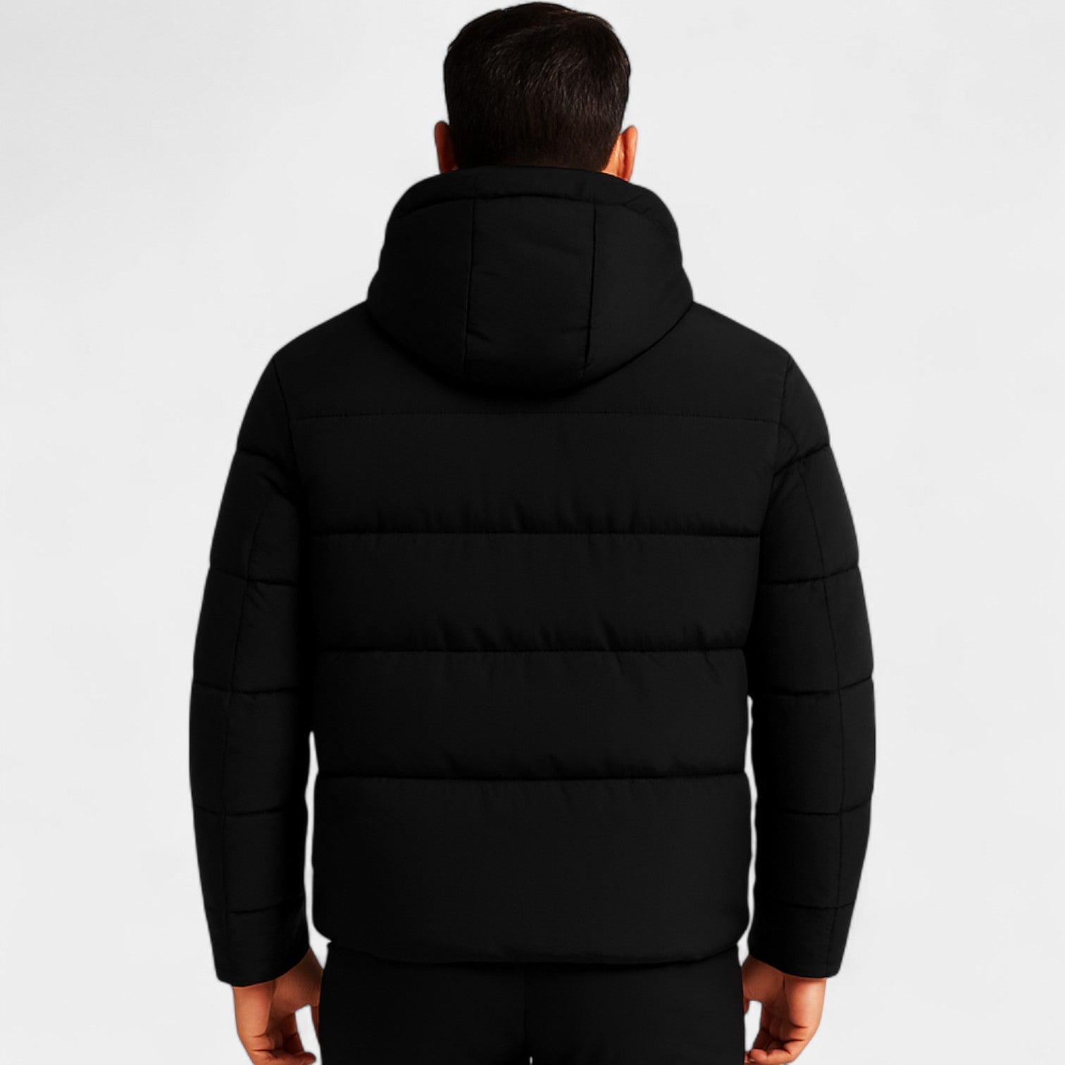 Riche | Doudoune à Capuche Homme Plume – Épais Chaud Décontracté