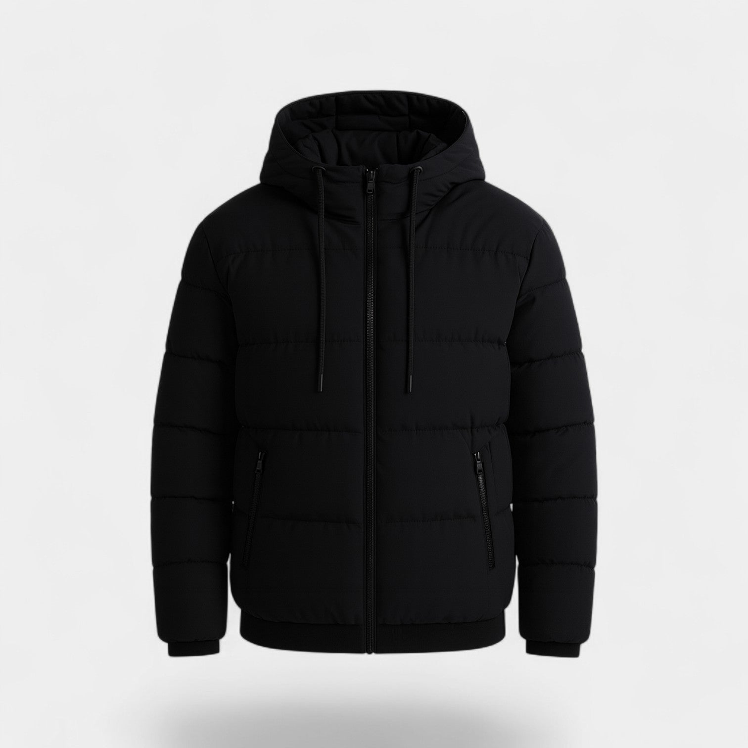 Riche | Doudoune à Capuche Homme Plume – Épais Chaud Décontracté