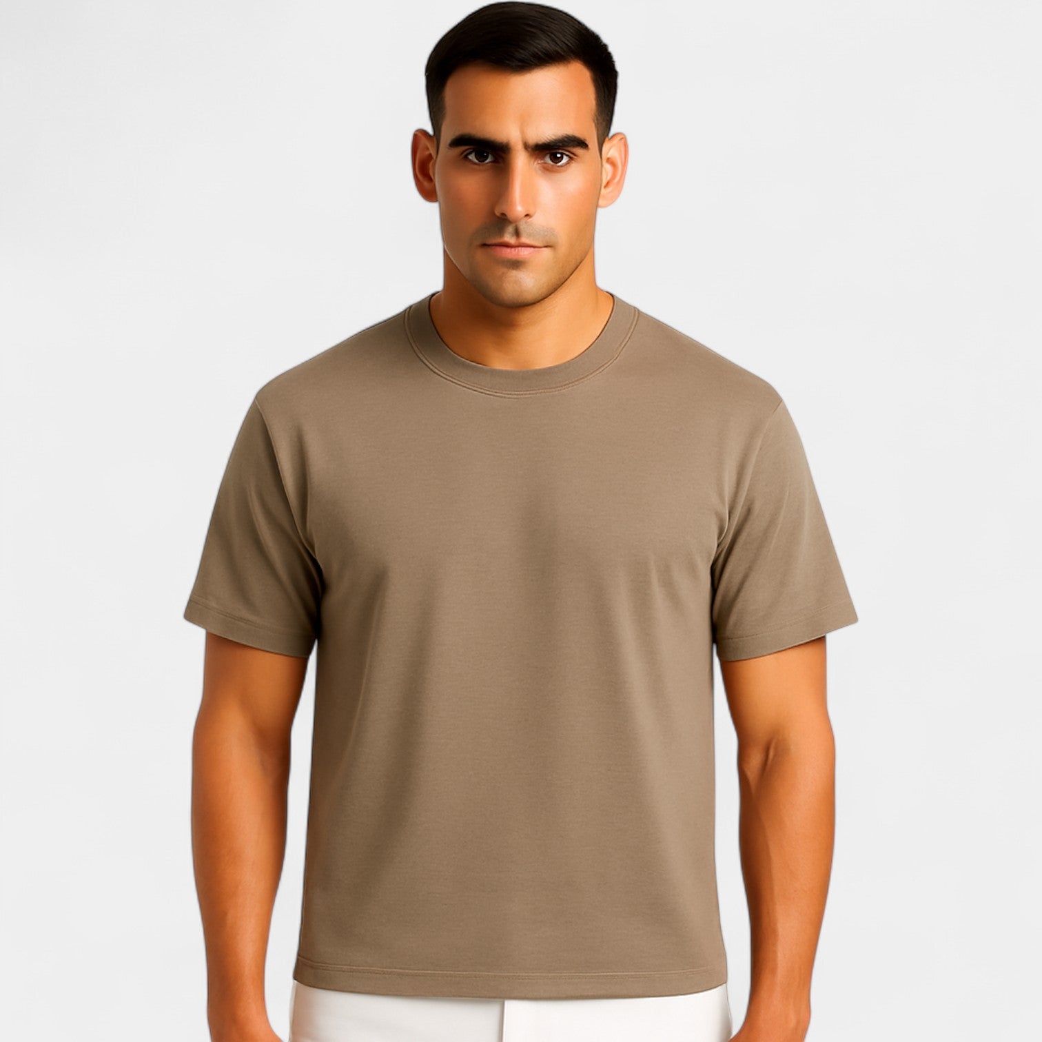 Riche | T-shirt homme coton coupe slim – Essentiel minimaliste