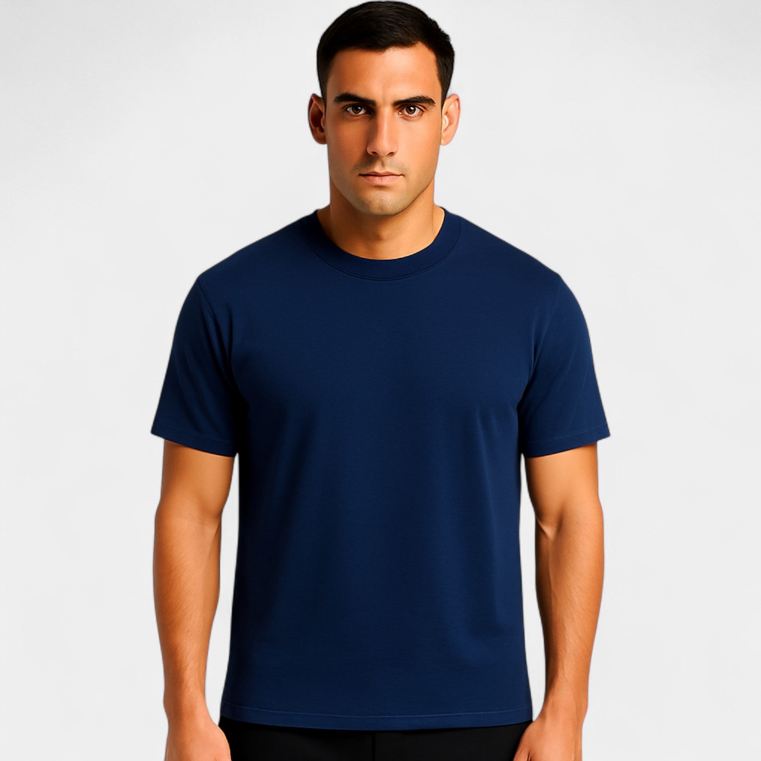 Riche | T-shirt homme coton coupe slim – Essentiel minimaliste