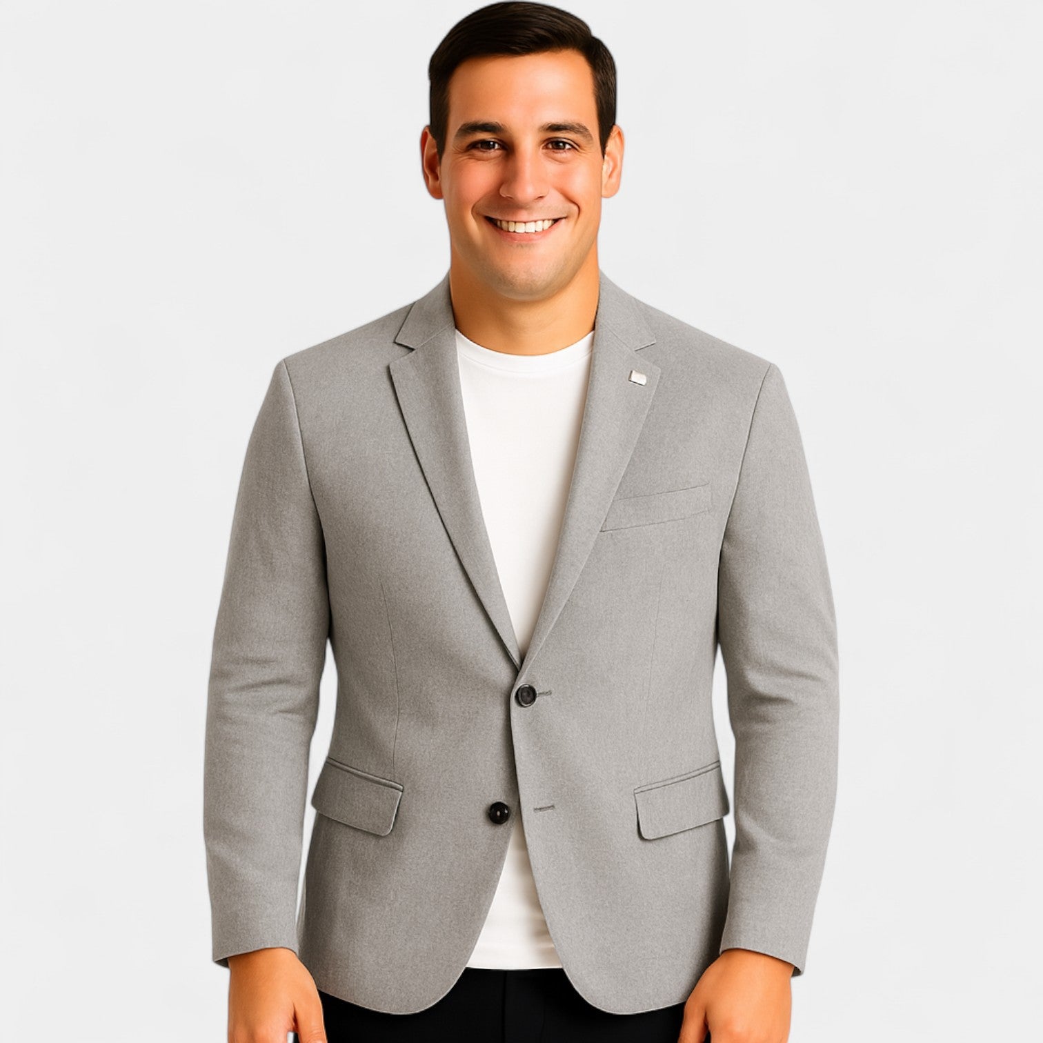 Riche | Veste homme en daim casual – élégance décontractée taillée