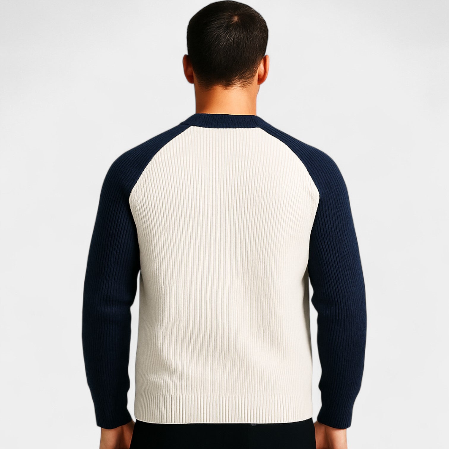 Riche | Pull homme laine tricoté – style chaud classique