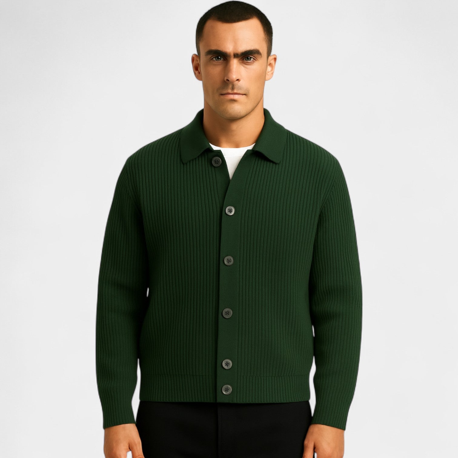 Riche | Gilet en maille homme – Style Riviera décontracté