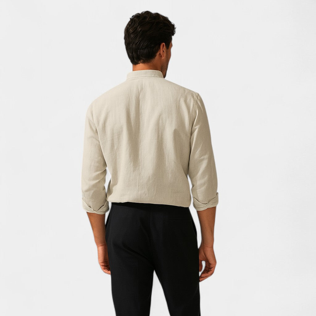 Riche | Chemise twill – style utilitaire chic