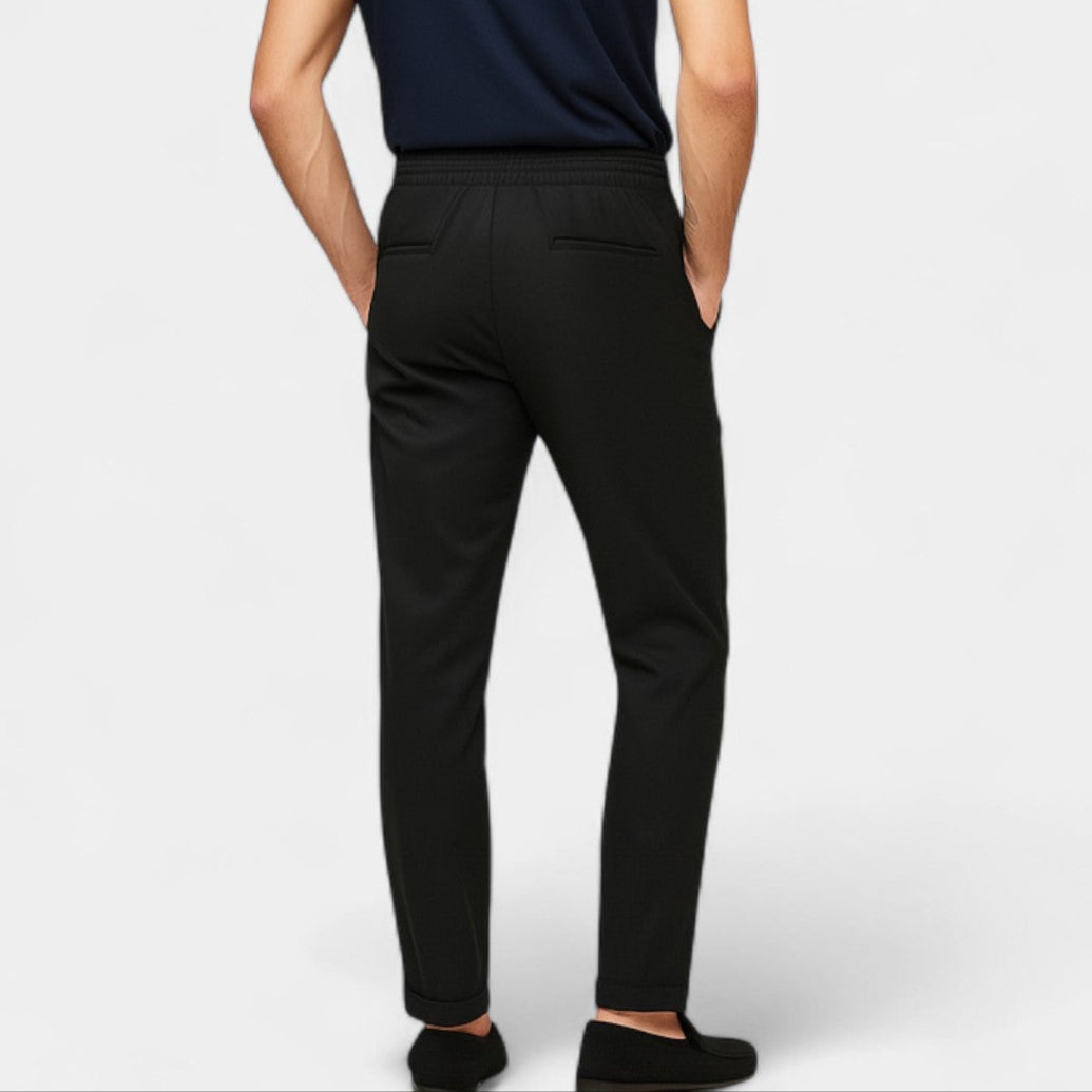 Riche | Pantalon en coton stretch – coupe décontractée pour l'été