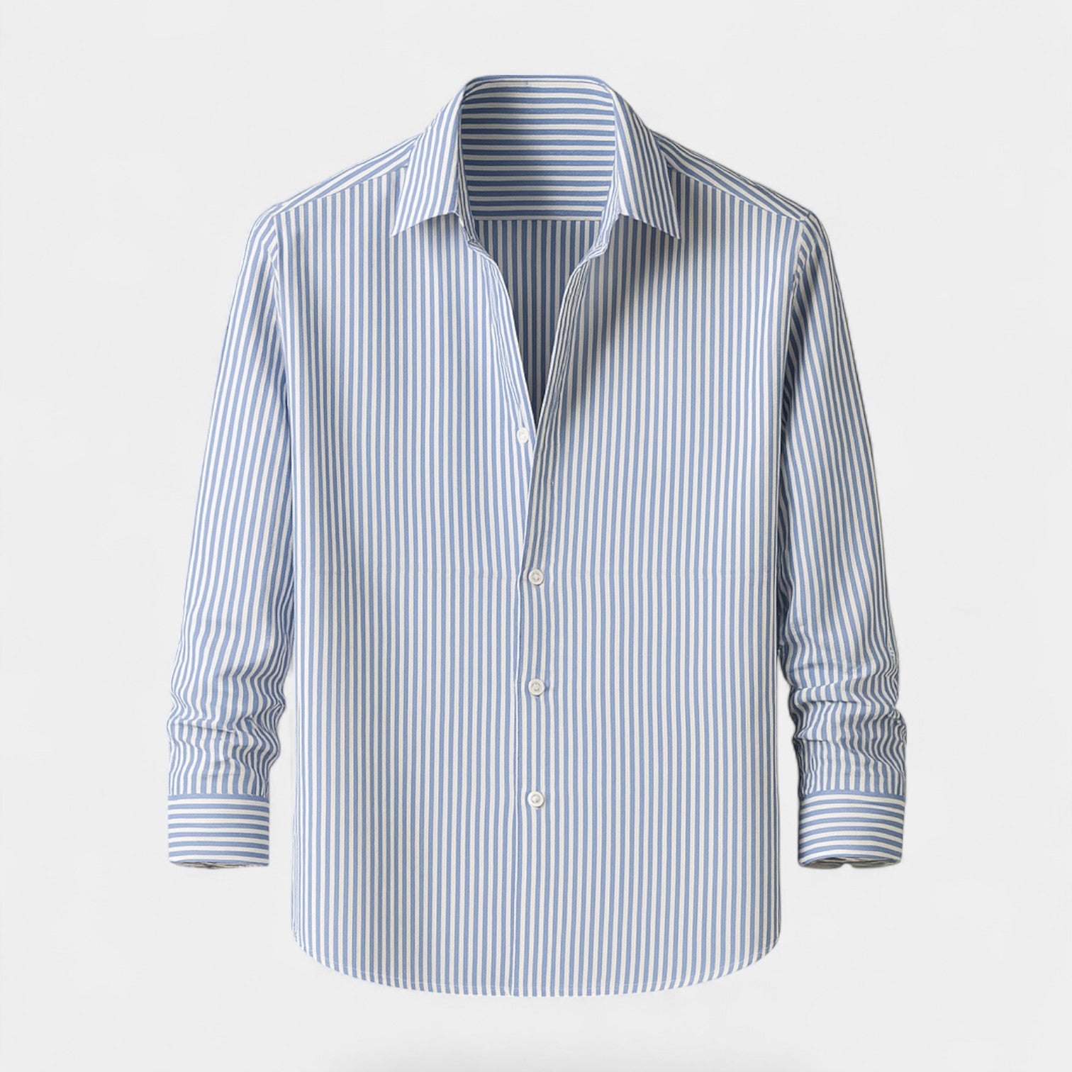 Riche | Cotton Chemise Rayée - Riviera Fit