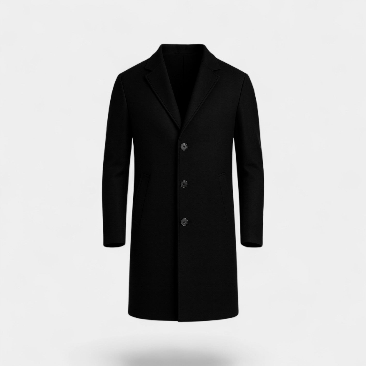 Riche | Manteau homme coton casual – Style coupe-vent mi-long