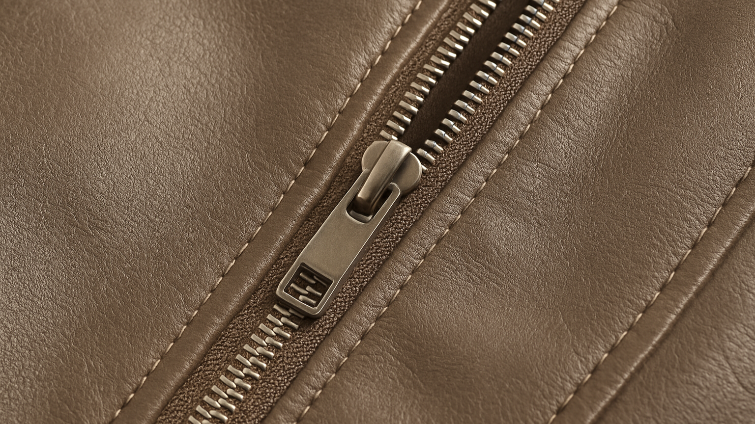 Riche | Veste homme en cuir slim biker - Classique streetwear minimaliste