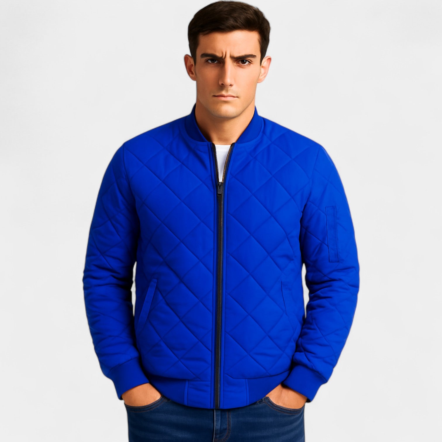 Riche | Blouson bomber homme coton – style streetwear casual