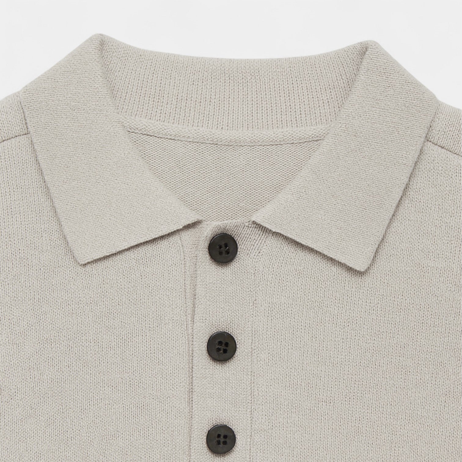 Riche | Polo manches longues homme – Coupe slim, élégance casual