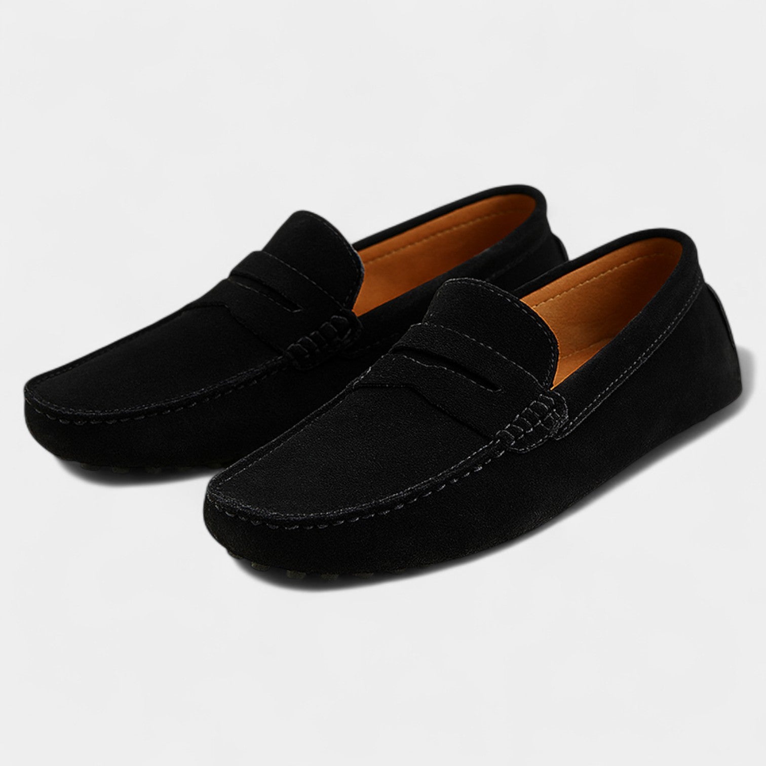 Riche | Mocassins homme cuir suédé - loafers slip-on casual