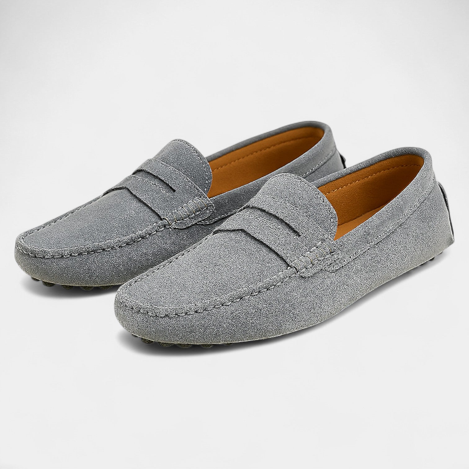Riche | Mocassins homme cuir suédé - loafers slip-on casual