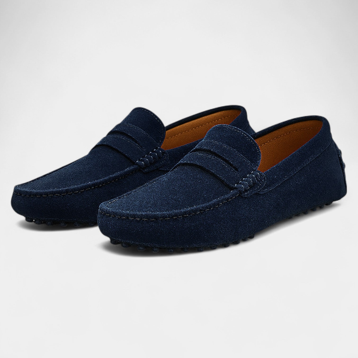 Riche | Mocassins homme cuir suédé - loafers slip-on casual