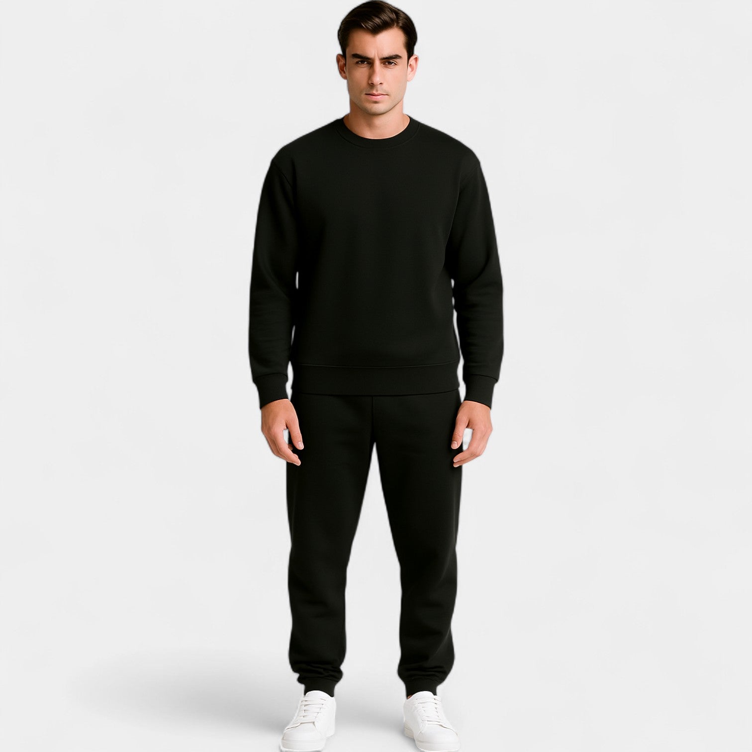 Riche | Survêtement homme coton loisirs – Coupe minimaliste élégante