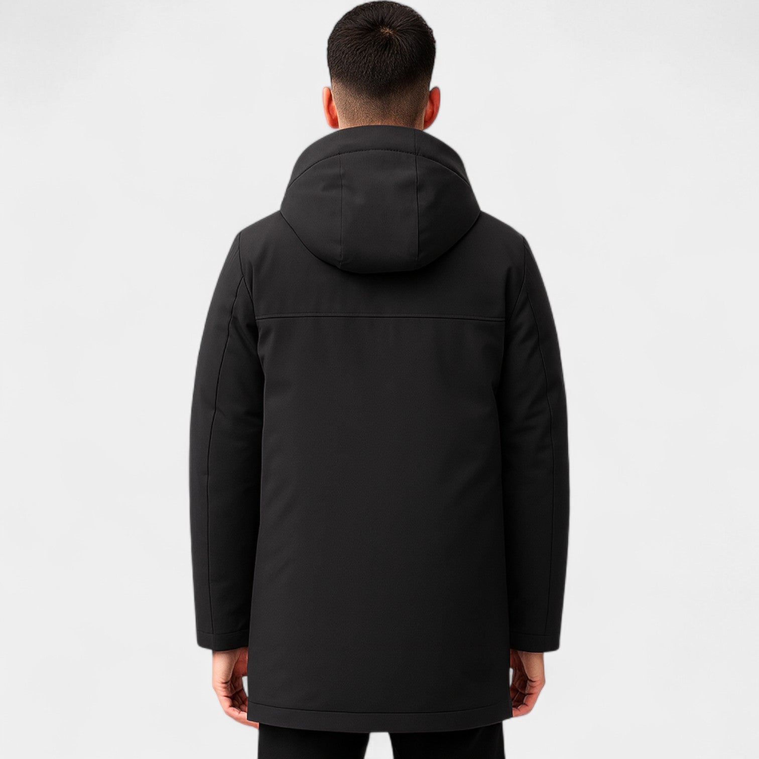 Riche | Parka homme coton – Doublure velours matelassée