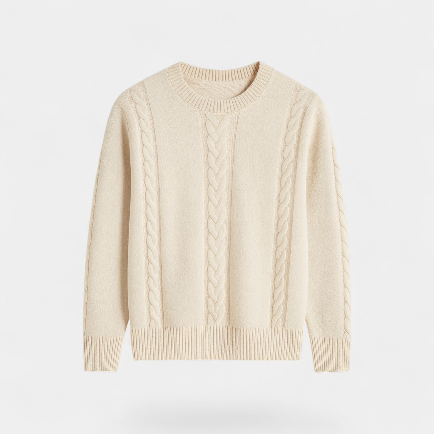 Riche | Pull homme laine torsadé – élégance chaude intemporelle