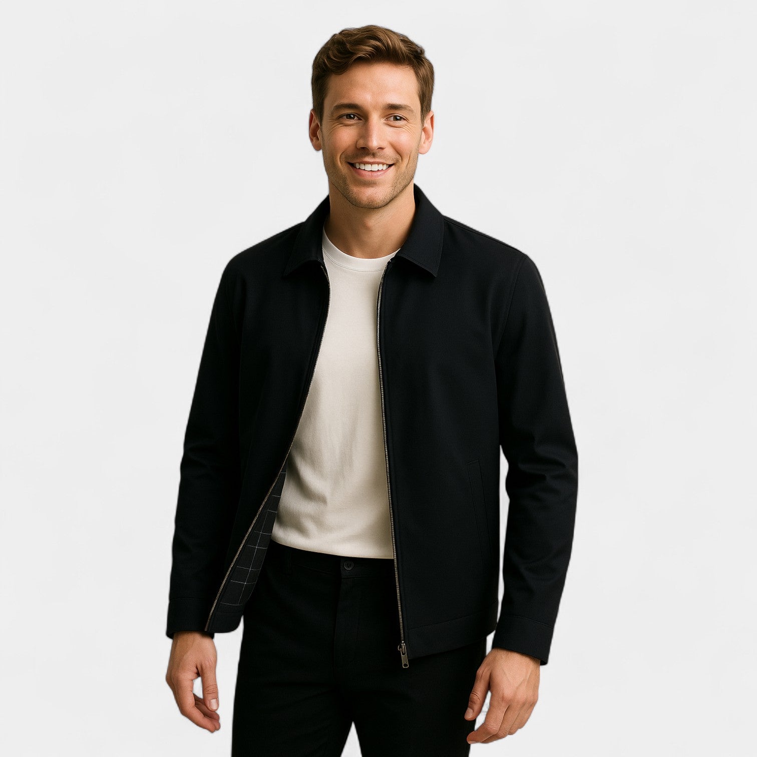 Riche | Veste homme casual business coupe ample – raffinée, polyvalente, élégance quotidienne