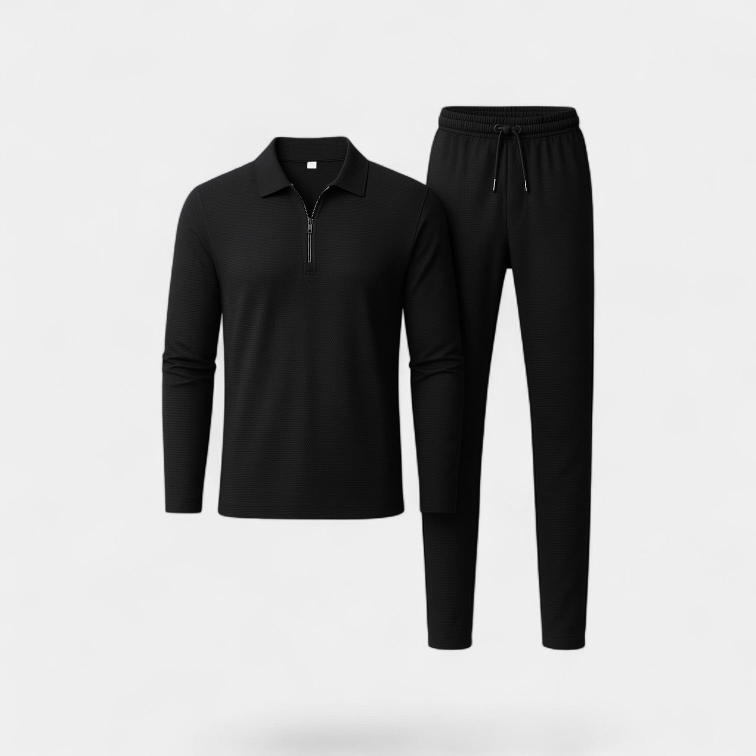 Riche | Ensemble homme manches longues coton mélangé – raffiné, ajusté, confort quotidien