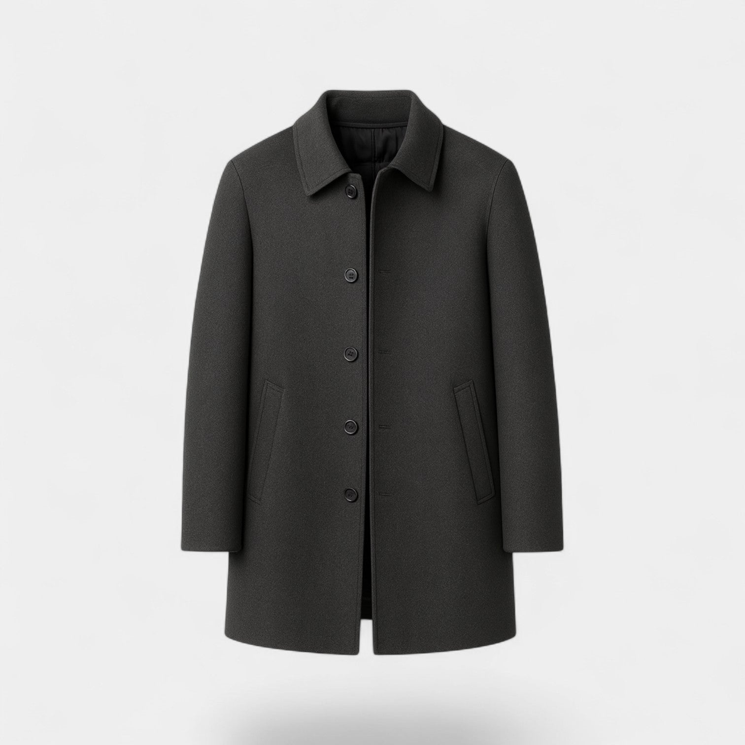 Riche | Manteau trench homme laine à revers – intemporel et raffiné