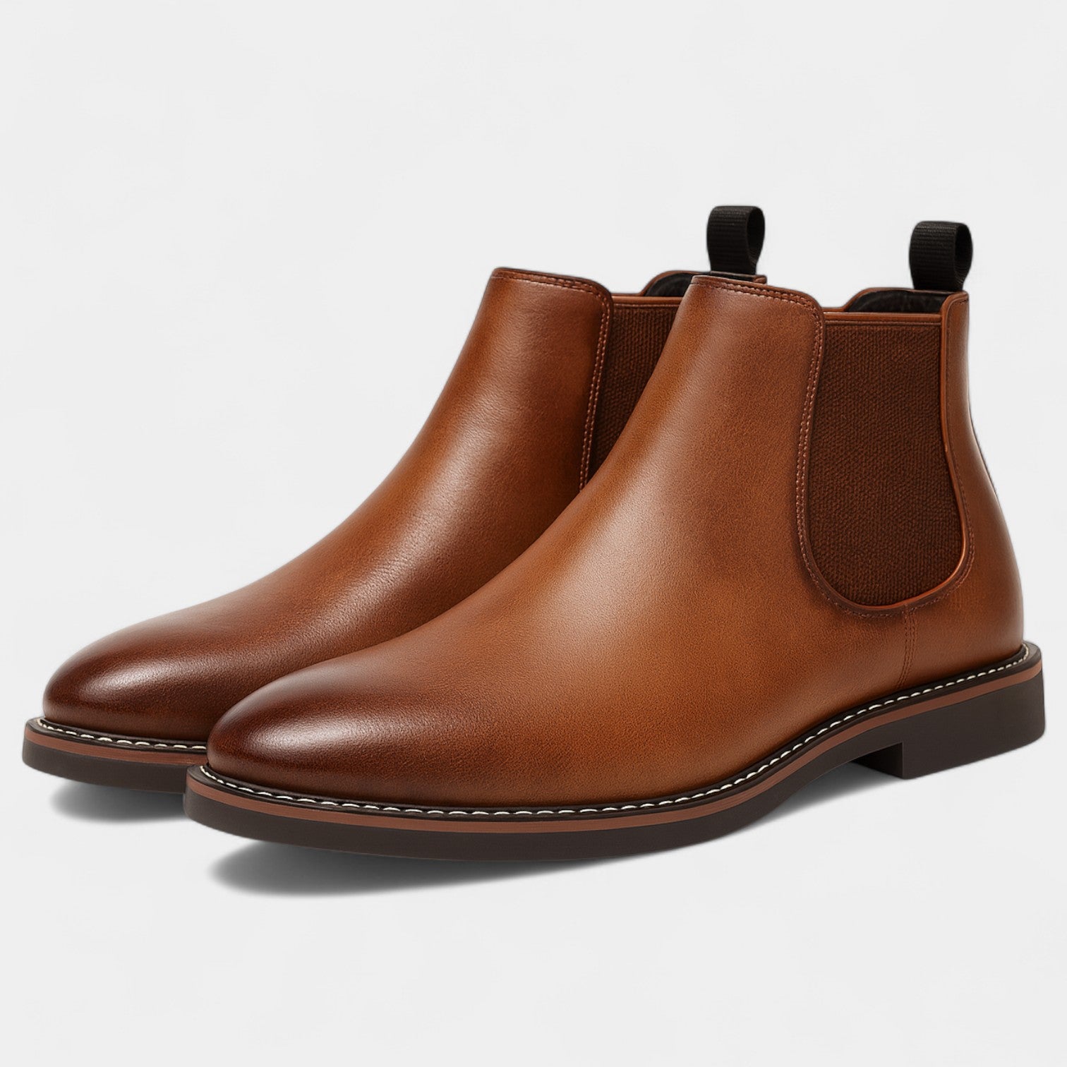 Riche | Bottines Chelsea homme cuir vachette – style vintage