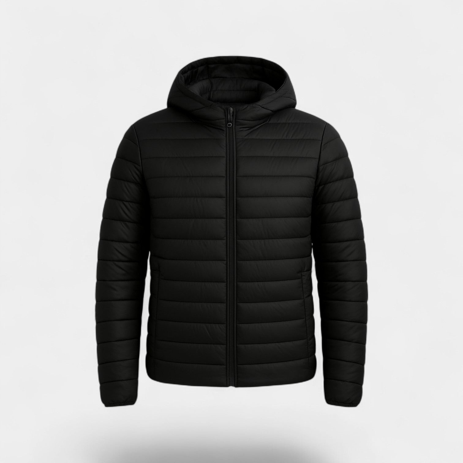 Riche | Doudoune homme capuche matelassée essentiel hiver