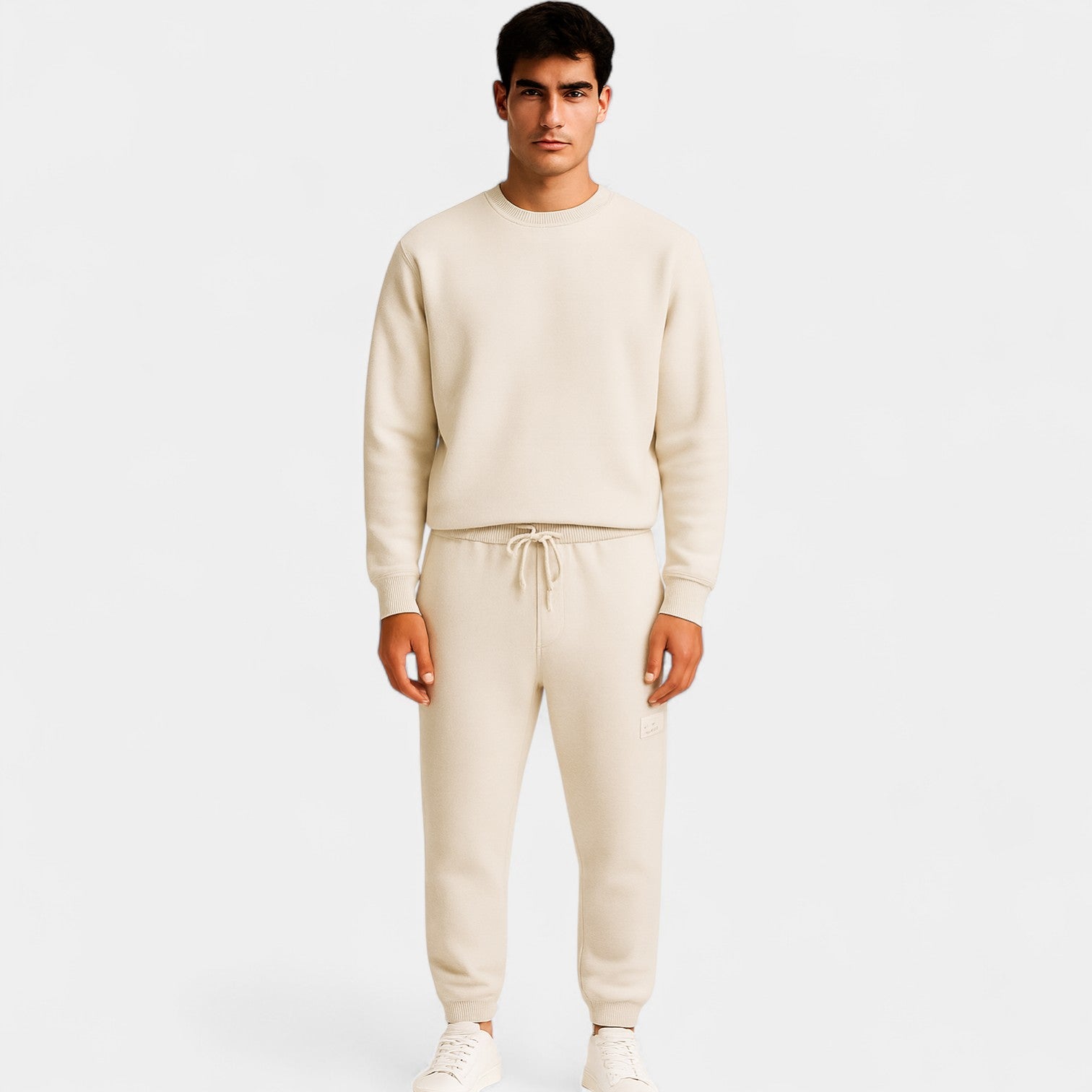 Riche | Ensemble de loisirs en laine pour homme – Coupe minimaliste moderne