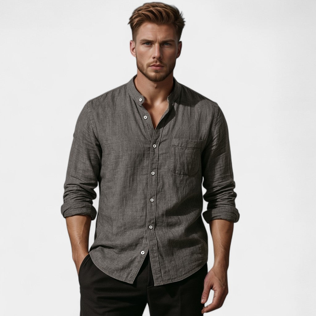 Riche | Chemise twill – style utilitaire chic