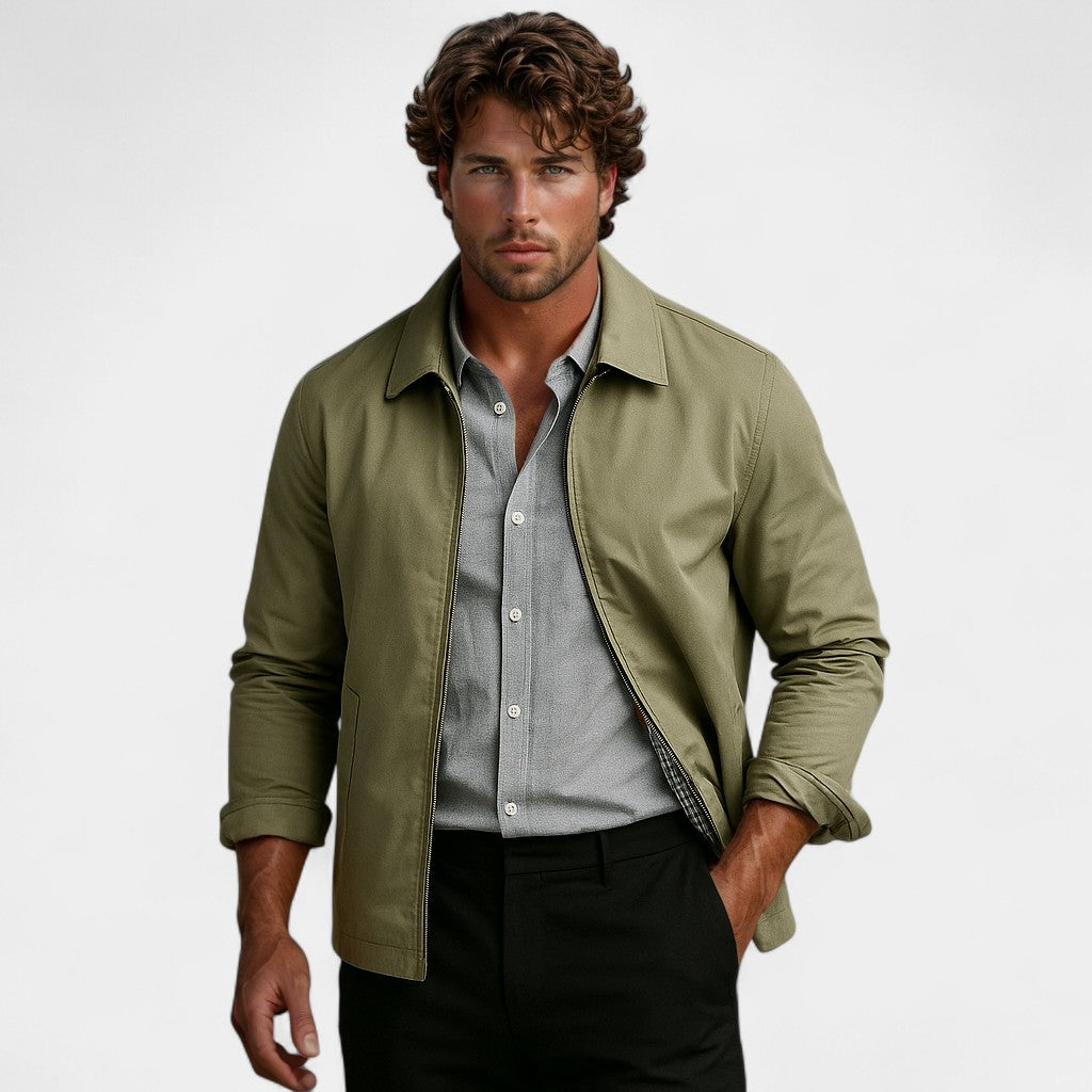 Riche | Veste nylon homme - coupe minimaliste