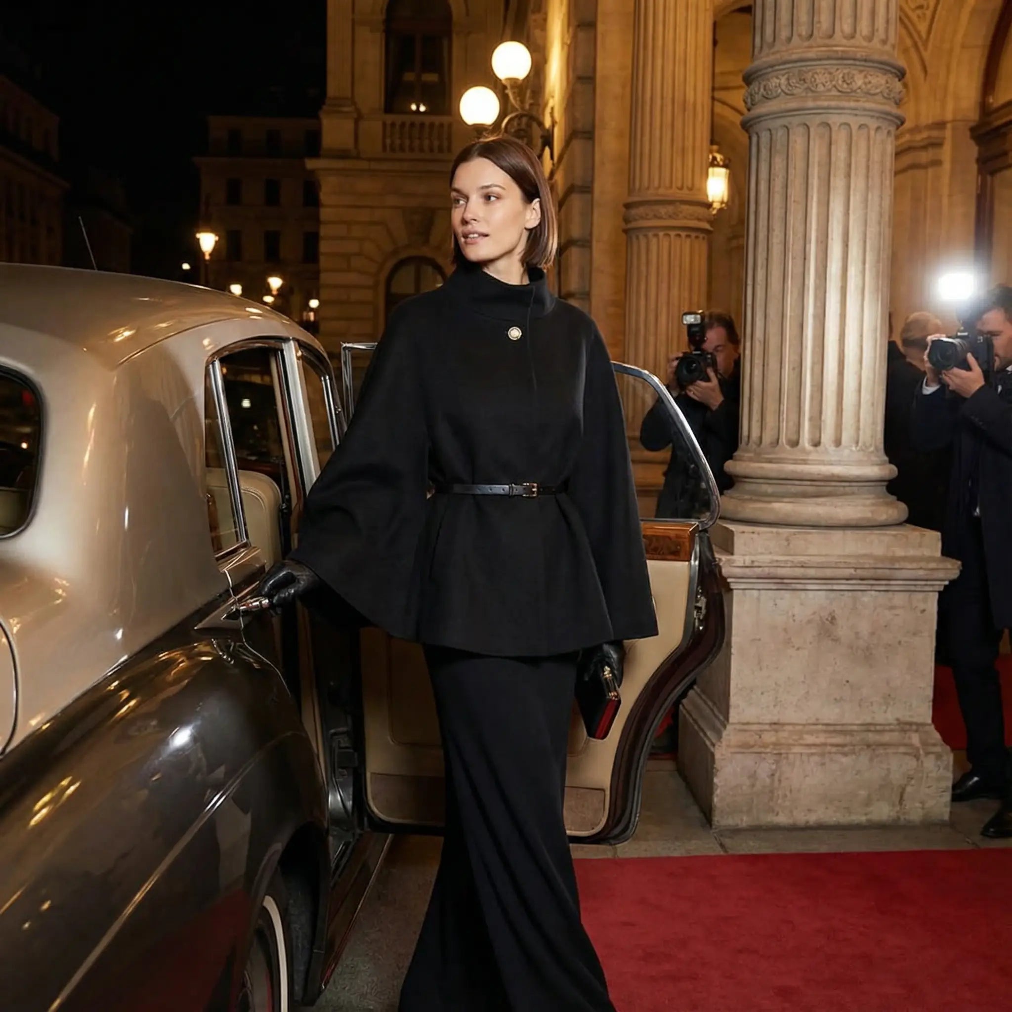 Riche | Manteau court femme en laine