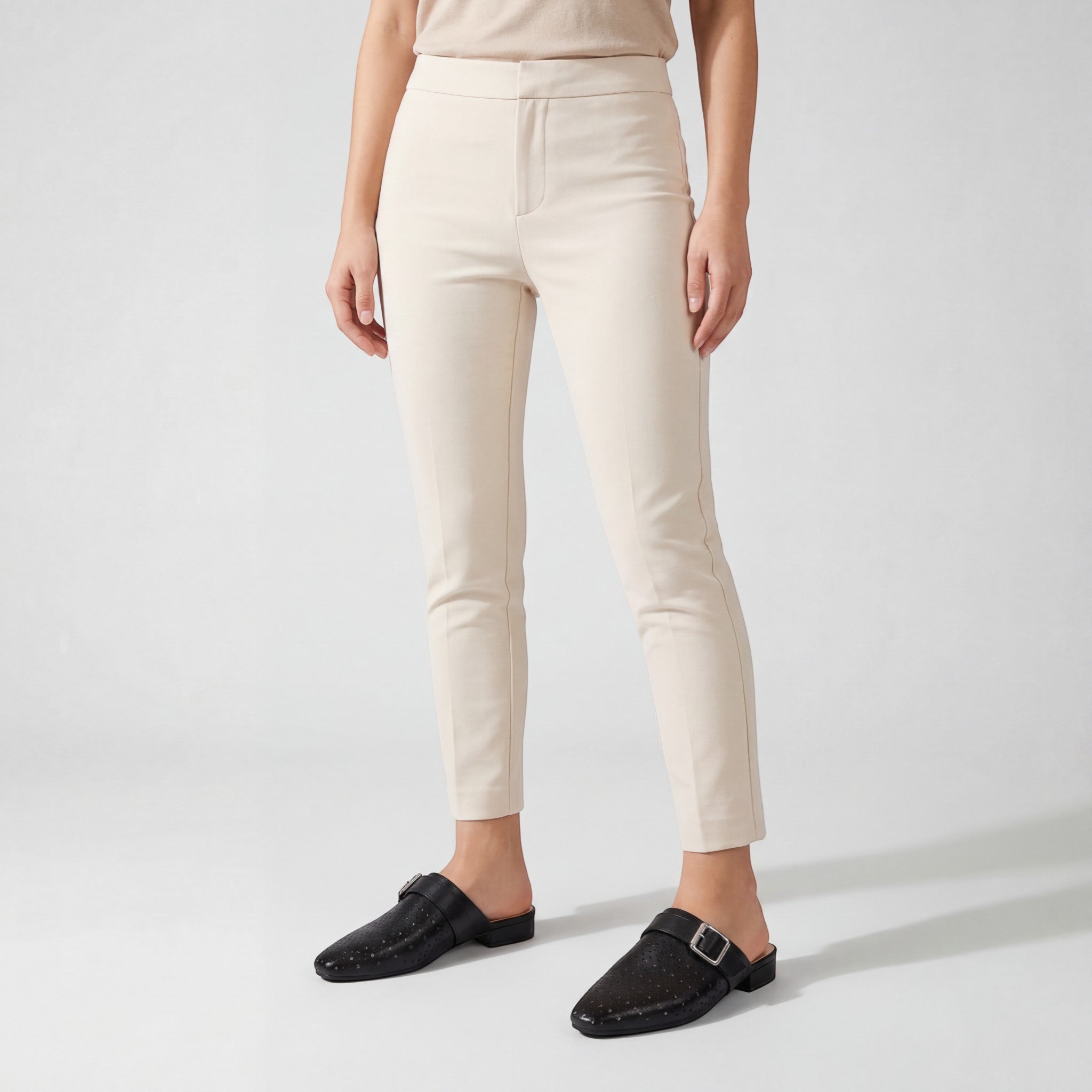 Mules en Cuir Femme – Bride à Boucle Unique