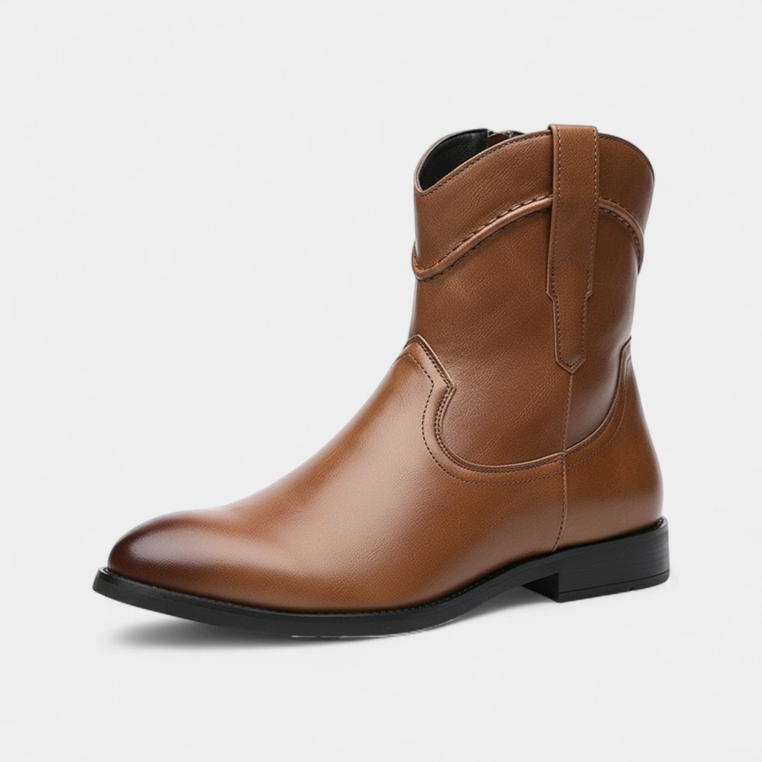 Riche | Bottes Chelsea homme en cuir PU