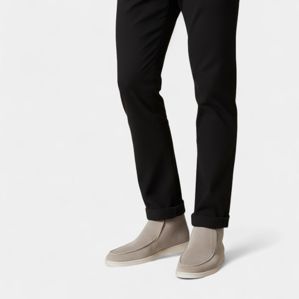 Riche | Mocassins homme en cuir suédé