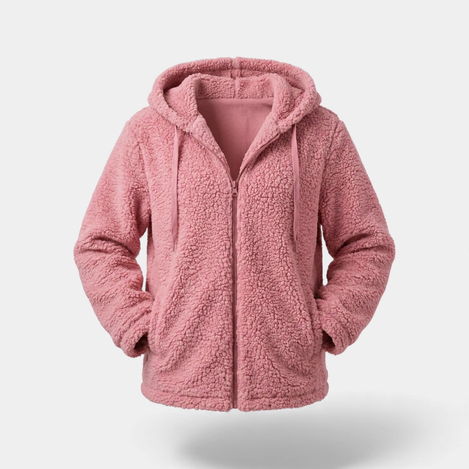 Riche | Veste femme à capuche en laine